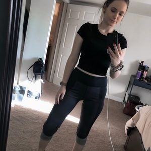 3+ Bundle 50% Off - Grey & Black Athletic Leggings